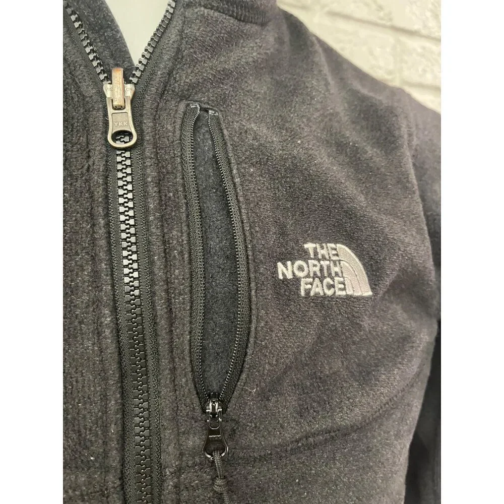 The North Face Men’s Black Full Zip Front Fleece Jacket Size S